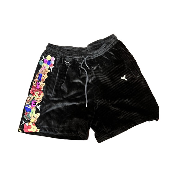 Unisex Doublenet Chaos Embroidery Shorts - Picture 7 of 10